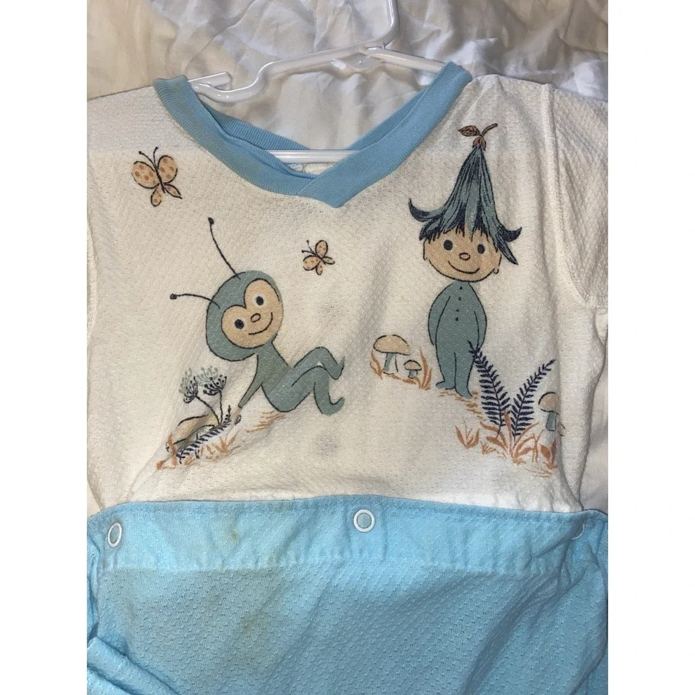Vintage Carters 4YR 2-piece Sets Snaps 1960'S-EARLY‎ 1970s USA 100% Cotton USA